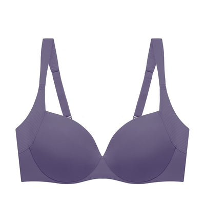 Body Make Up Illusion Curve 系列鋼圈薄墊塑型胸圍 - SLATE