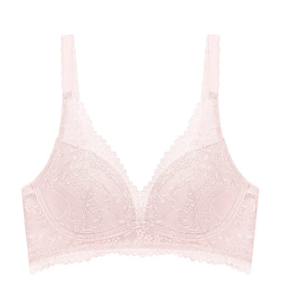 Tri-Air Lite Delight 系列無鋼圈深V提升胸圍 - BRUSHED PINK