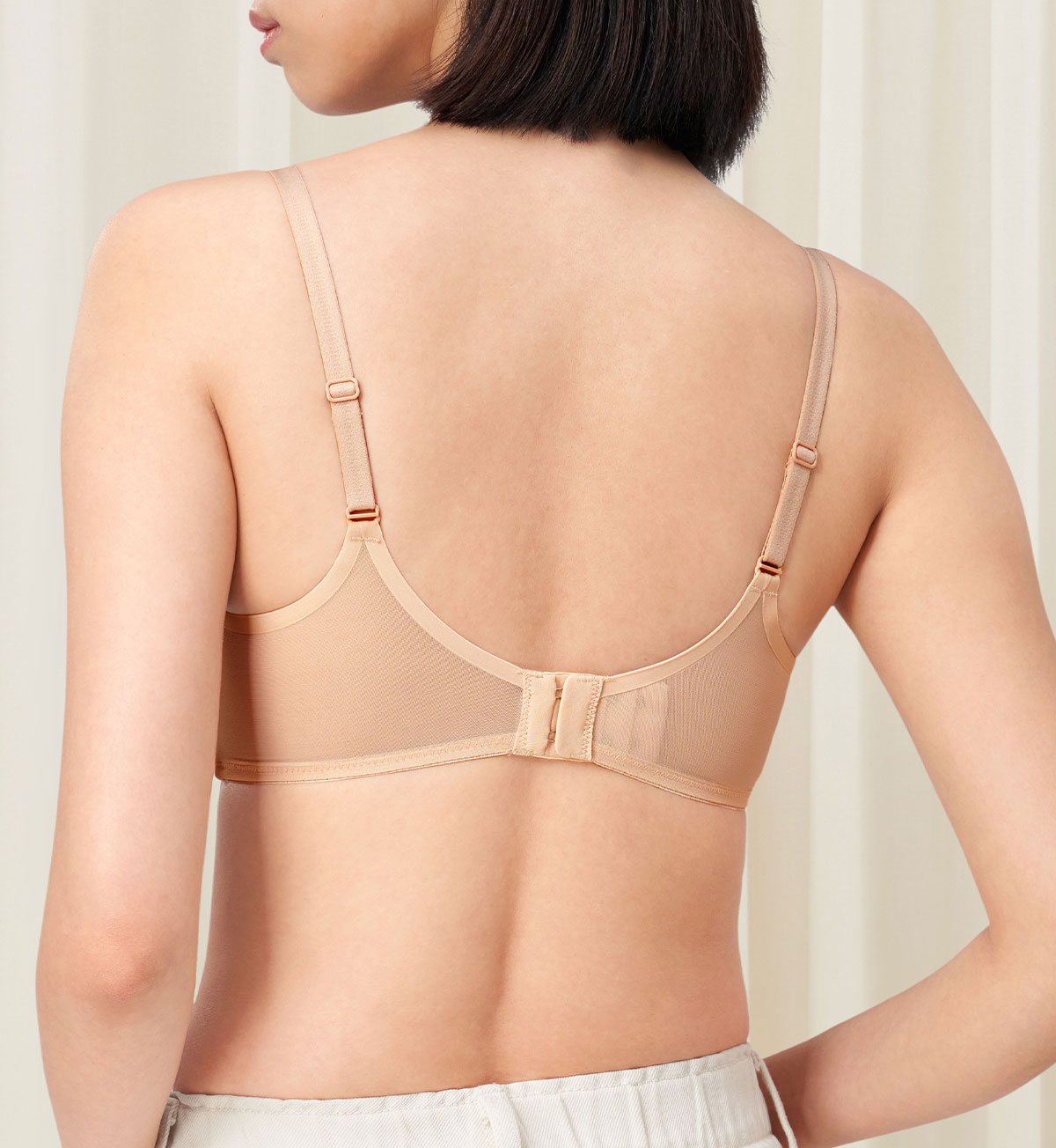 Invisible Inside-Out Padded Bra in Natural Skin