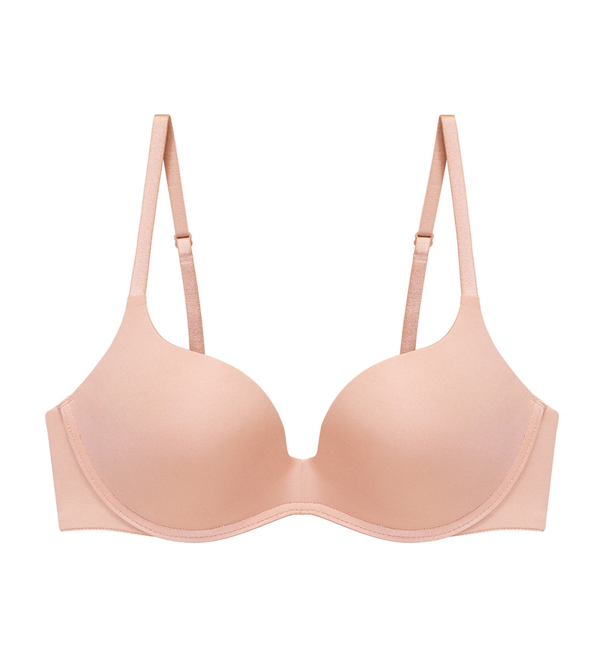 Buy Triumph Maximizer 154 Wired Comfortable Half Cup Body Make-up Push-Up  Bra - Red online