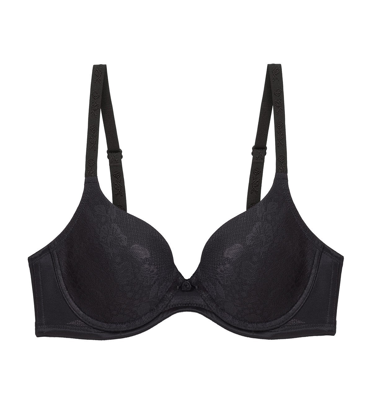 Maximizer Wired Push Up Bra in Black Combination
