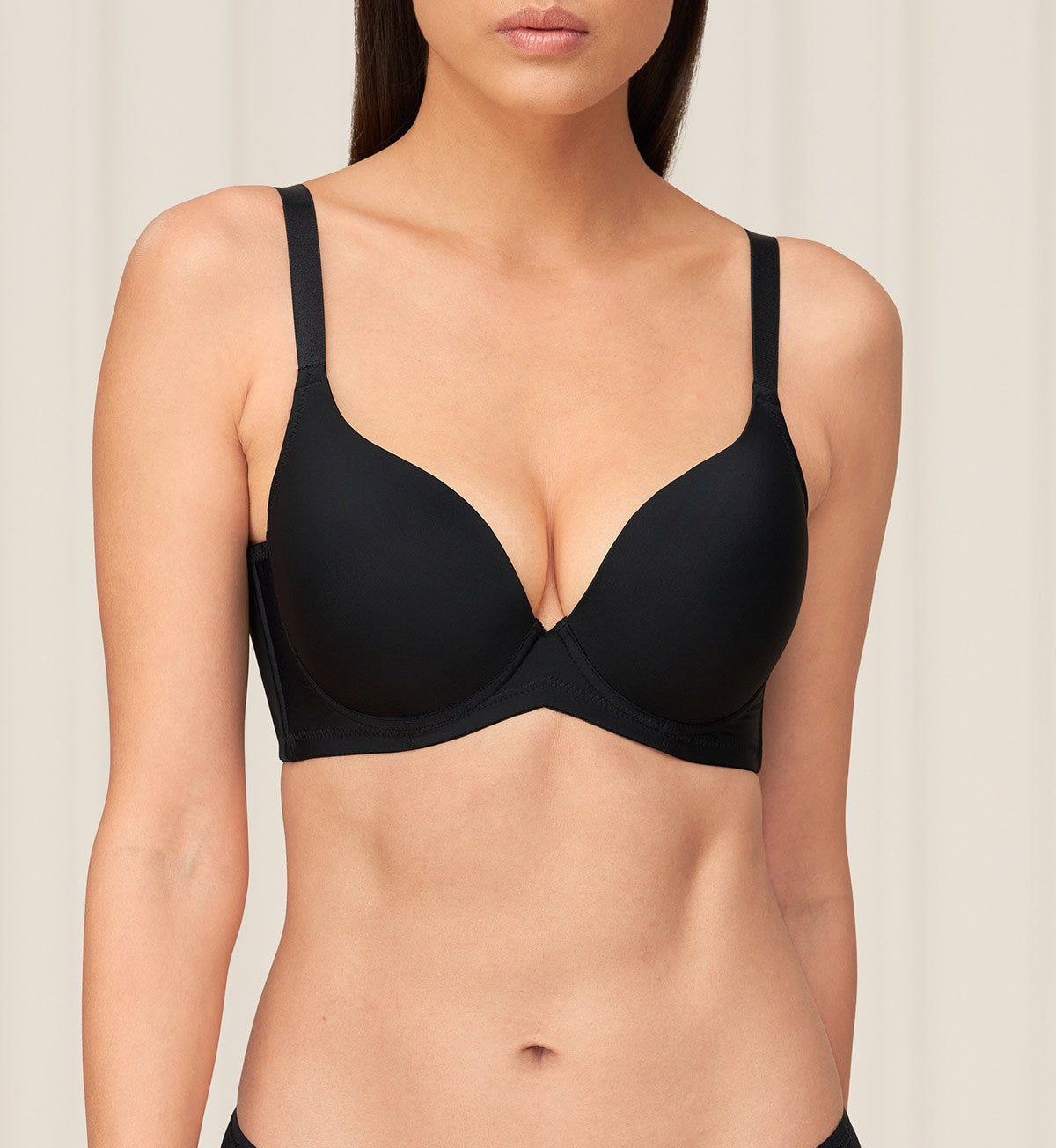 Simply Everyday Basic Wired Bra in Black Combination