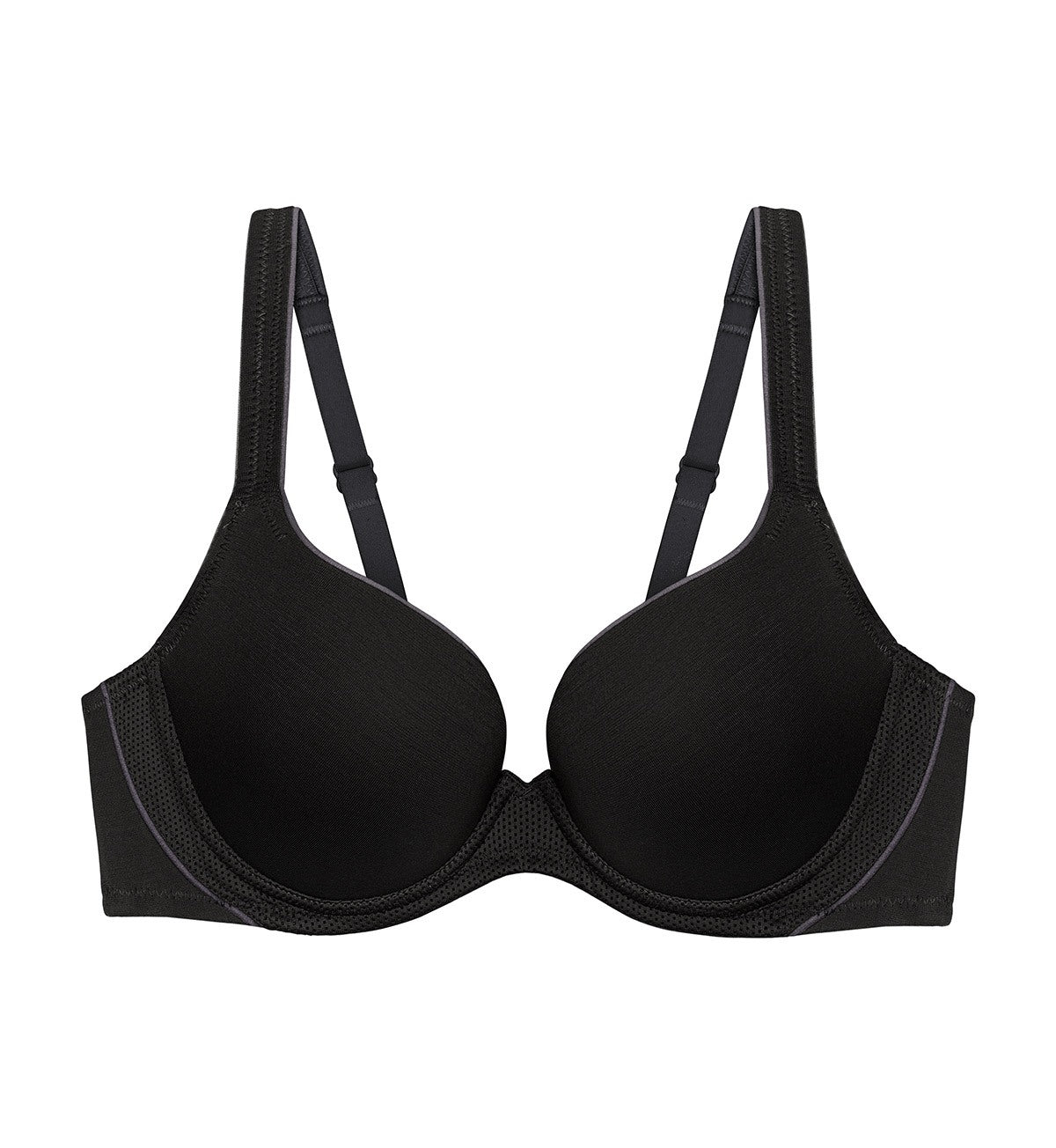 Buy Parfait Padded Wired T-Shirt Bra - Black at Rs.770 online